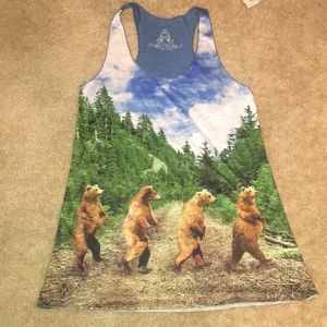 Bear Dance Tank Top *NWOT*